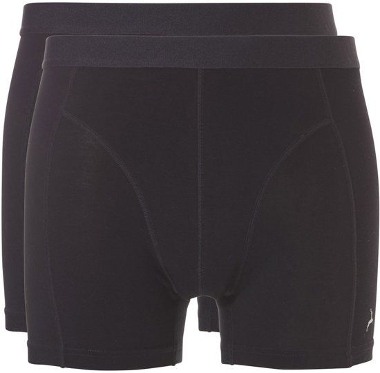 Ten Cate Heren 2-Pack Bamboo Basic Shorts Zwart - XL