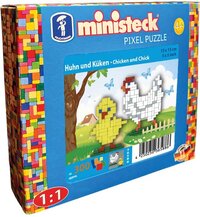 Ministeck Boerderij Kip - Kleine Doos - 300st.
