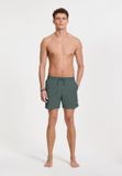SHIWI The Sunshine Brand Men NATE QUICK DRY swim shorts 5 inch solid Groen