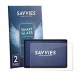 Savvies 2 Stuks Screenprotector - Geschikt voor Lenovo ThinkTab X11 Gen 1 - Transparant