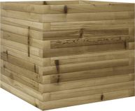 vidaXL Plantenbak 50x50x45,5 cm geïmpregneerd grenenhout
