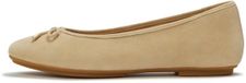 FitFlop Dames ballerina's Delicato Cappuccino Leer Maat 39