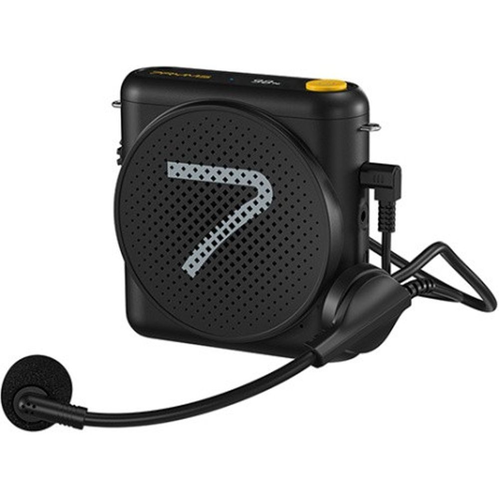 七语 7RYMS Presentatie-speaker met bedrade headset - zwart