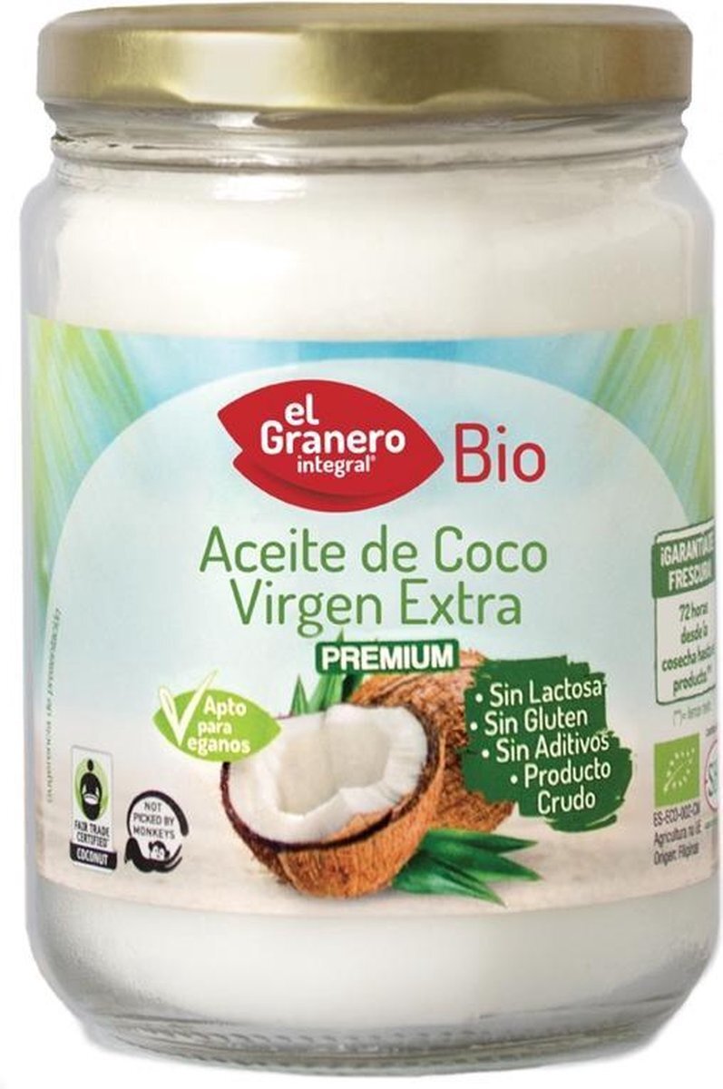 GRANERO Aceite De Coco Virgen Bio 1 Litro