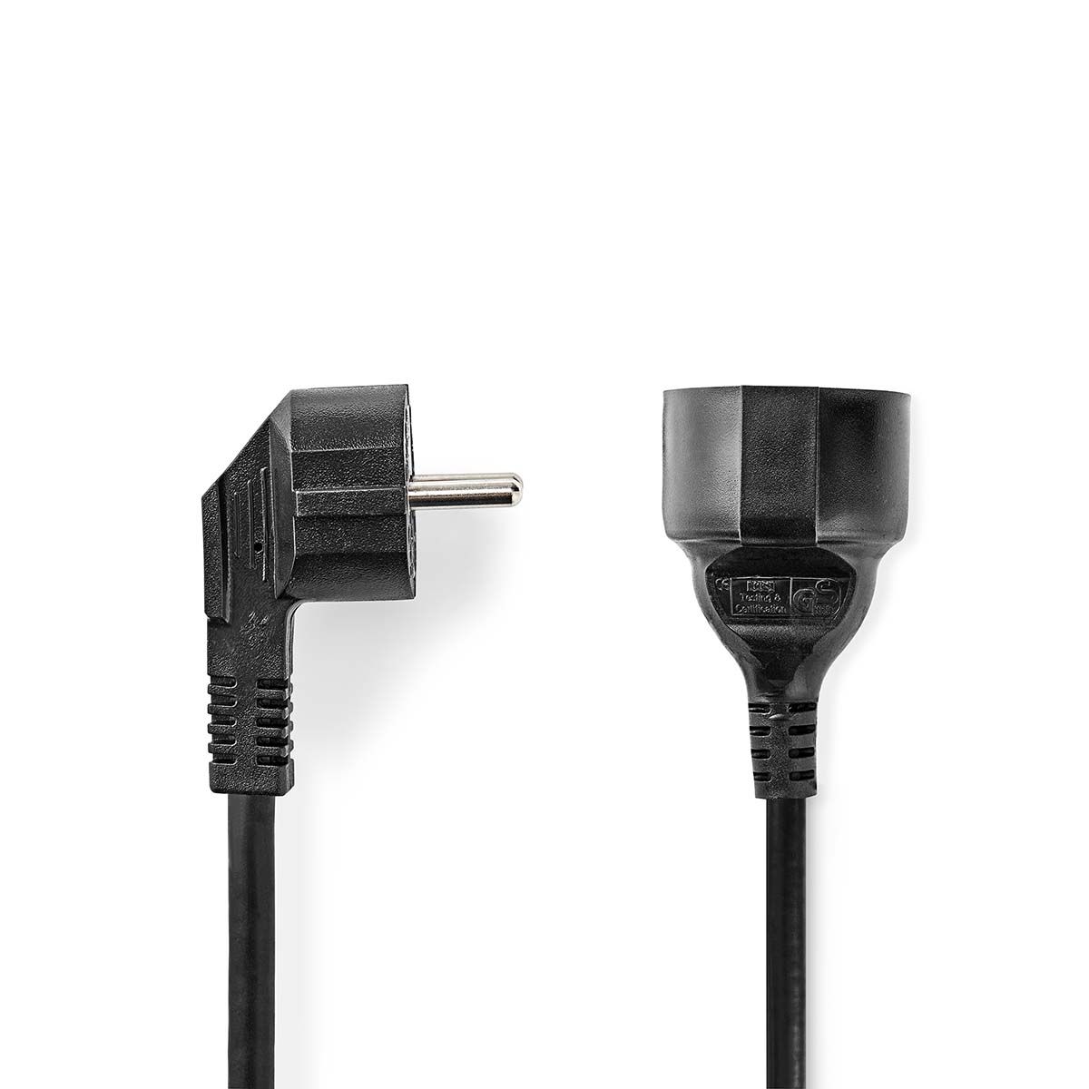 Nedis Stroomkabel - Type F (CEE 7/7) - 5 m - Zwart