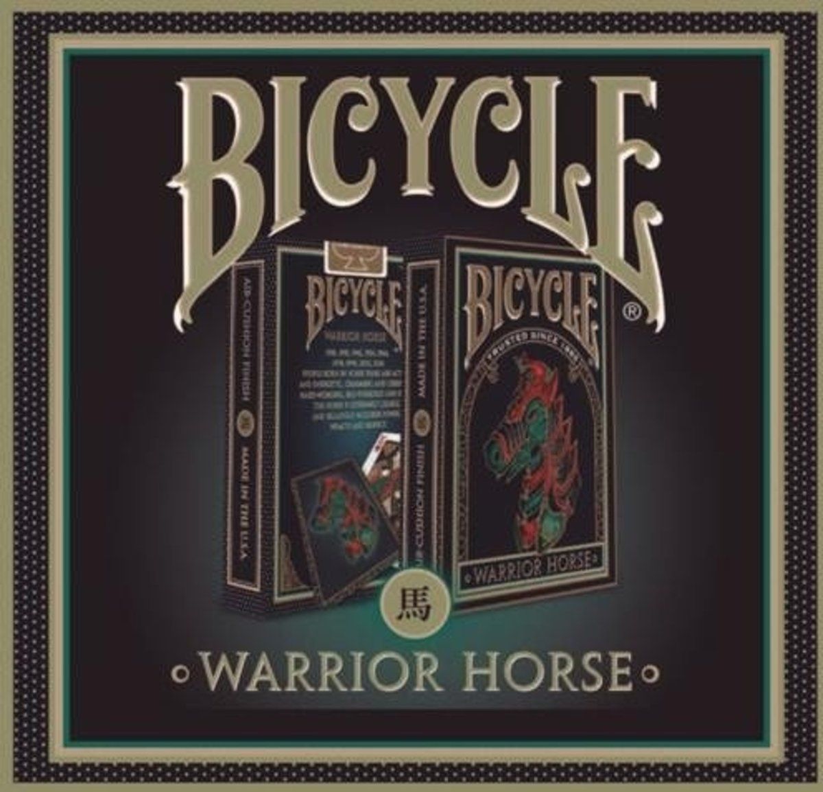 Bicycle Pokerkaarten Warrior Horse