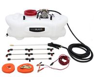 MonsterShop Maxblast atv-sproeier - zwart - 60l - 12 bar pompdruk