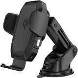My Wall smartphone autohouder | raam- en luchtroosterbevestiging | draadloze lader