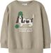 NAME IT NMMNILIUS LS NREG SWE BRU PB Jongens Sweater 122/128
