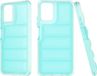 Techsuit Wave Shield Shockproof Hard Case Back Cover hoesje voor Motorola Moto G34 - Turquoise