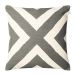 Chhatwal & Jonsson Coussin Impal Outdoor Gris/blanc cassé, 50 cm