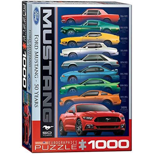 Eurographics Ford Mustang 50 jaar puzzel van 1000 stukjes