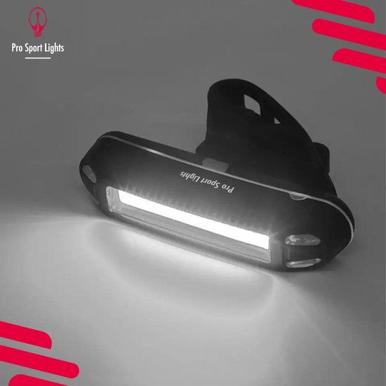 Fiets voorlicht - WIT - USB oplaadbaar - 100 Lumen - LED Fietsverlichting