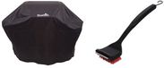 Housse de protection universelle sans marque et brosse de grill