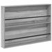 vidaXL - Tijdschriftenrek - Grijs - Sonoma - 100 x 12 x 70 cm - Bewerkt hout