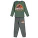 CERDÁ LIFE'S LITTLE MOMENTS Jurassic Park Trainingspak, 2-delige set, maat 10 jaar, van katoen en polyester, kleuren groen en grijs, origineel product, ontworpen in Spanje