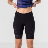 Löffler Loeffler W Bike Tights Hotbond® RF SQL fietsbroek kort voor dames - Zwart