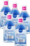 NIVEA Serum-infused Micellair Water REGENERATING - Cleanser - Reinigingswater - Make up remover - Voordeelverpakking - 5x 400 ml