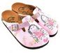 GOBY Clogs met Happy Print Dames – Handgemaakt – Premium Kwaliteit – Maat 40