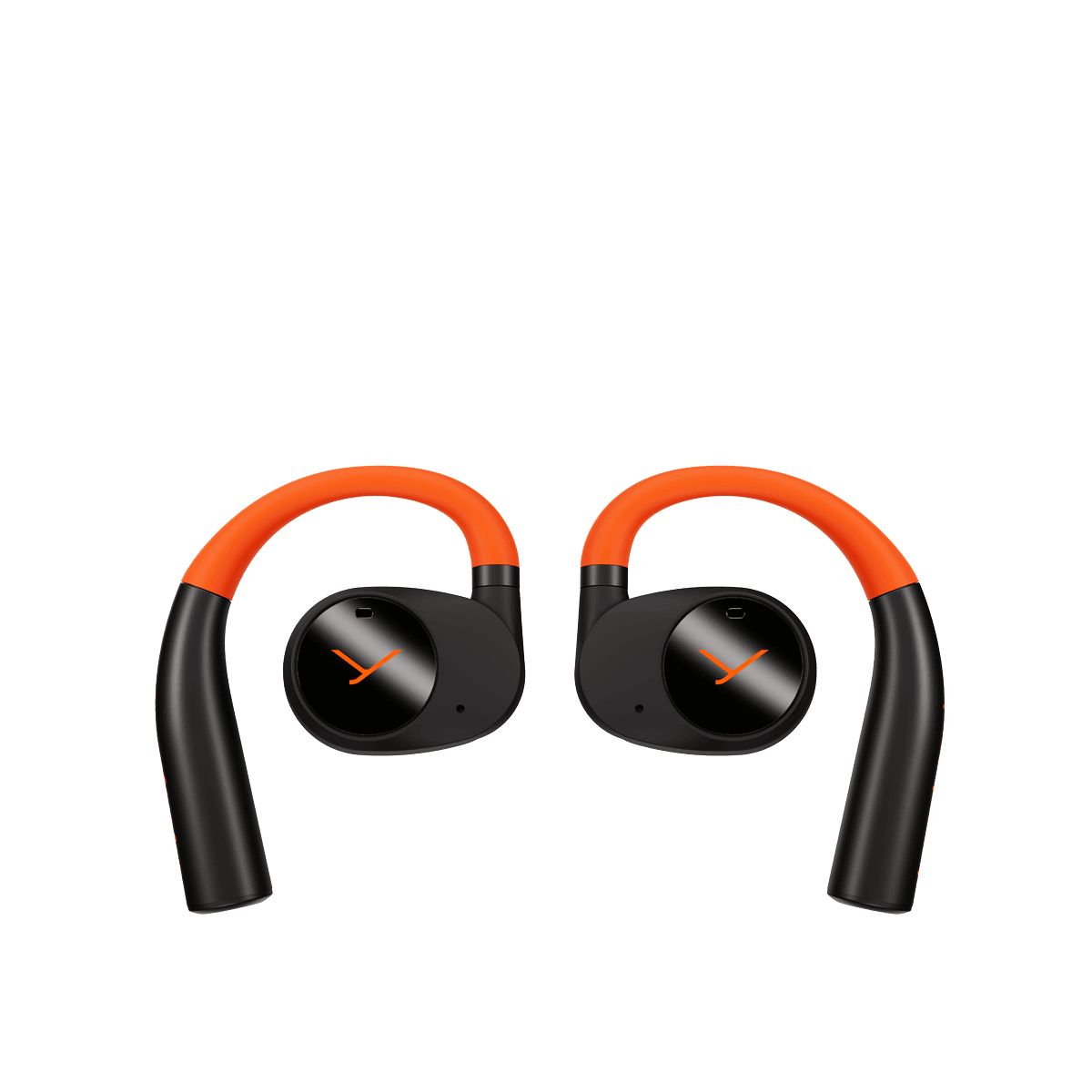 Beyerdynamic VERIO 200 Open-ear Bluetooth Earbuds - Black/Orange