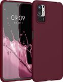 kwmobile telefoonhoesje geschikt voor Xiaomi Redmi Note 10 5G - Back cover in bordeaux-violet