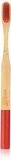 Vamboo Bamboe borstel voor volwassenen, hard, rood, 100 ml
