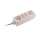 Zenitech Stekkerdoos 2 x 6 A + 2 x 16 A, wit