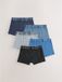 Next Jongens Set van 5 boxershorts Blauw