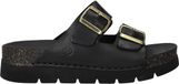 Rohde Slippers - Dames - Zwart - Maat:36