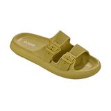 BECO heren badsandalen Airkiss leisure - olijfgroen - maat 45