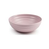 Plasticforte Bols à soupe - D19 x H5.5 cm - vieux rose - plastique - incassable - vaisselle