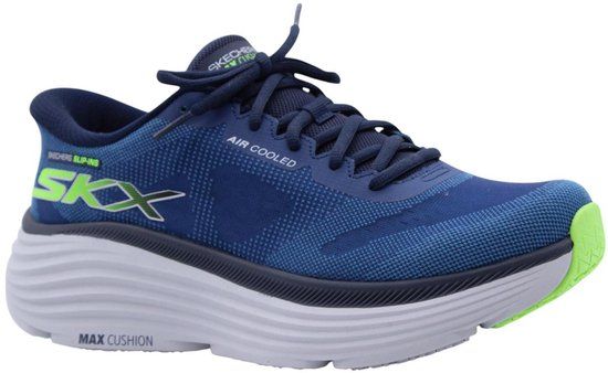 Skechers Max Cushioning Endeavour Hardloopschoenen - Heren - Maat 41 - Donkerblauw