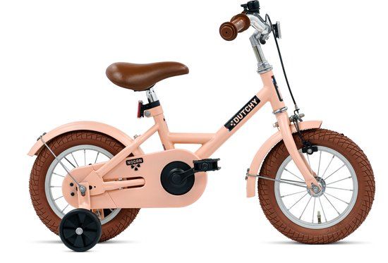 Nogan Dutchy Kinderfiets 12 Inch Mat Roze