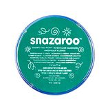 Snazaroo 1118617 Kinderschmink, huidvriendelijke hypoallergene gezichtsmake-up op waterbasis, vrij van parabenen - 18ml Pot, Teal