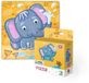Dodo Educatieve Puzzel 16 Stukjes - Vrolijke Olifant voor Kinderen
