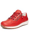 Ara Osaka High Soft dames sneaker - Rood - Maat 36,5