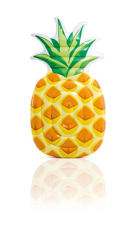 Intex 58761 - Drijflichamen voor zwembad & strand - geel, groen, oranje - 124cm