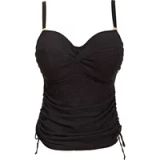 Fantasie Ottawa UW Twist Front Tankini Dames Bikinitopje - Zwart