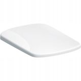 Geberit Selnova Vierkante Toiletspiegel - Duroplast, Wit