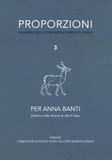 Proporzioni. EDIFIR Per Anna Banti. Dediche dalle librerie di villa Il Tasso