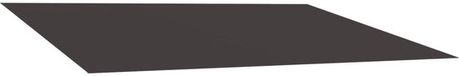 vidaXL Tissu de remplacement pour parasol anthracite 400 x 200 cm