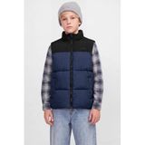 JACK & JONES JUNIOR bodywarmer - donkerblauw/zwart
