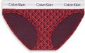 Calvin Klein Underwear Femme XS Seamless Emblem / Dark Berry Logo Bikini
