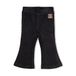 Feetje fluwelen corduroy flared broek City Chic - antraciet