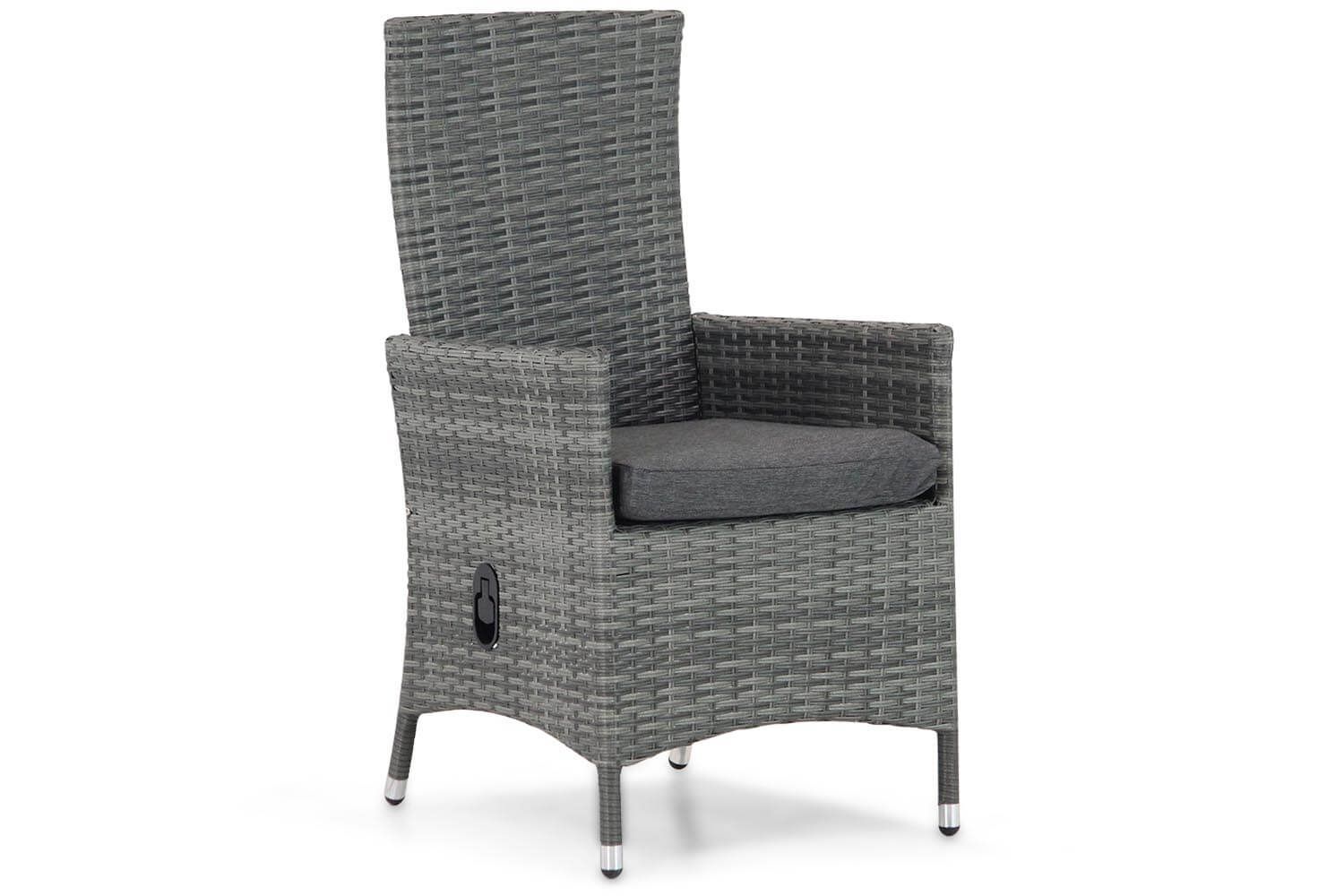 Domani Beluga Dining Tuinstoel Verstelbaar - Antraciet/Grijs - 2022 Model