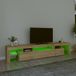 Prolenta Maison Exclusive - TV-meubel met LED-verlichting, Sonoma-eikenhout, 215x36,5x40 cm