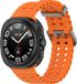 Strap-it Ocean siliconen smartwatch bandje - oranje