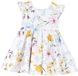 Chicco Jurk voor meisjes, 122, Katoen, Lange mouw, Kuithoogte, Casual, Wit