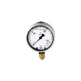 RIEGLER 102165-700/5 glycerinemanometer, metalen behuizing, G 1/4 onder, -1/+9,0 bar, Ø 63, 1 st.