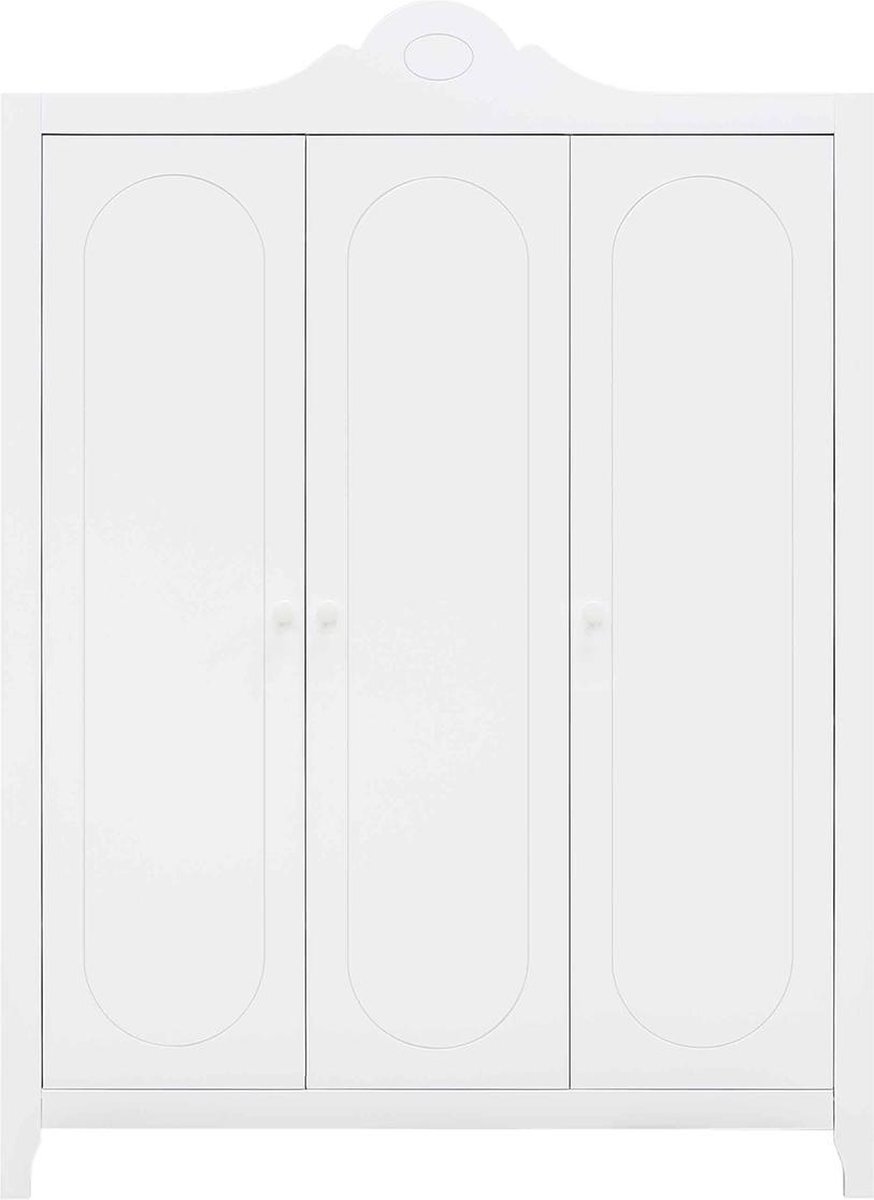Bopita Evi 3-deurskast - Wit